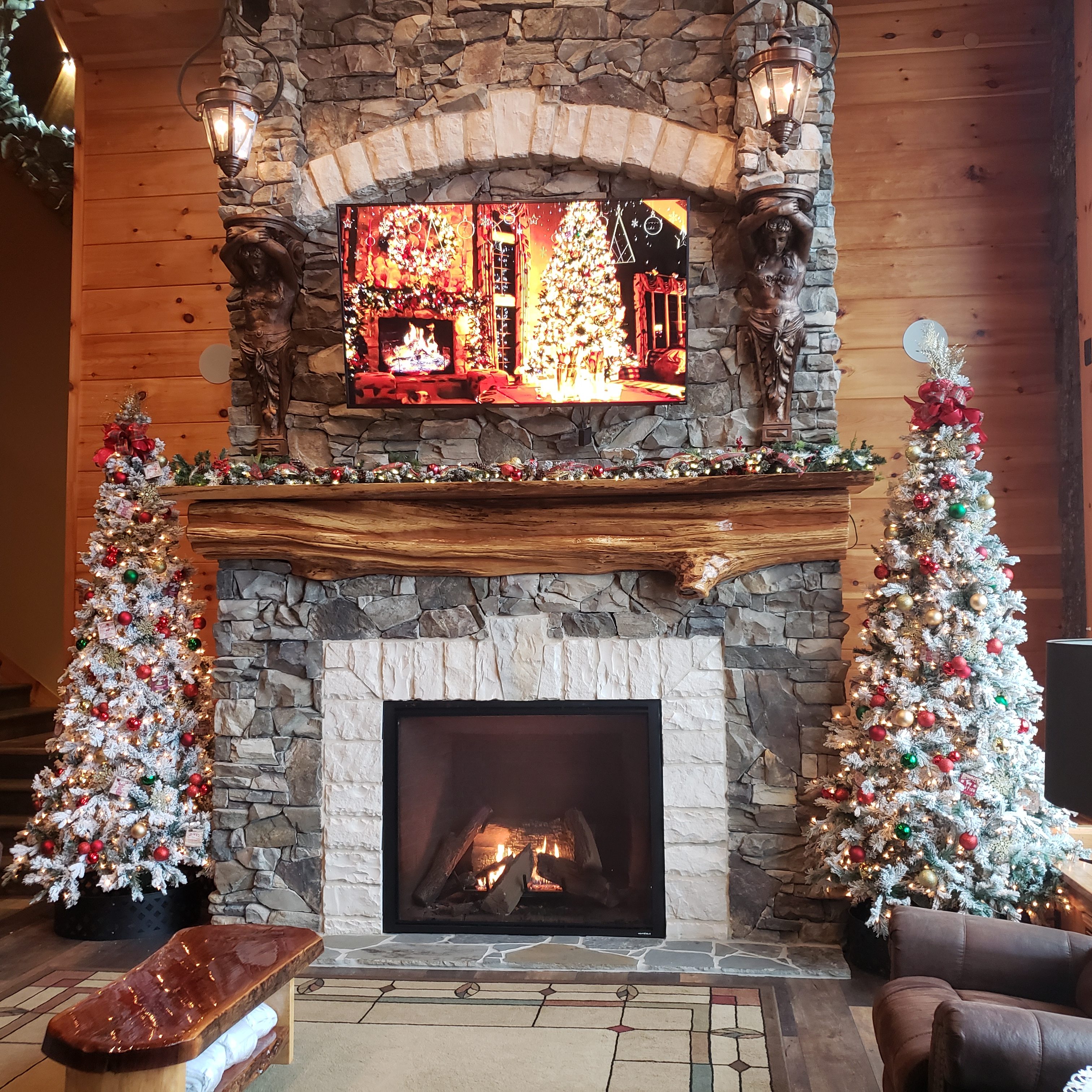 Hart Decor Snow Trees